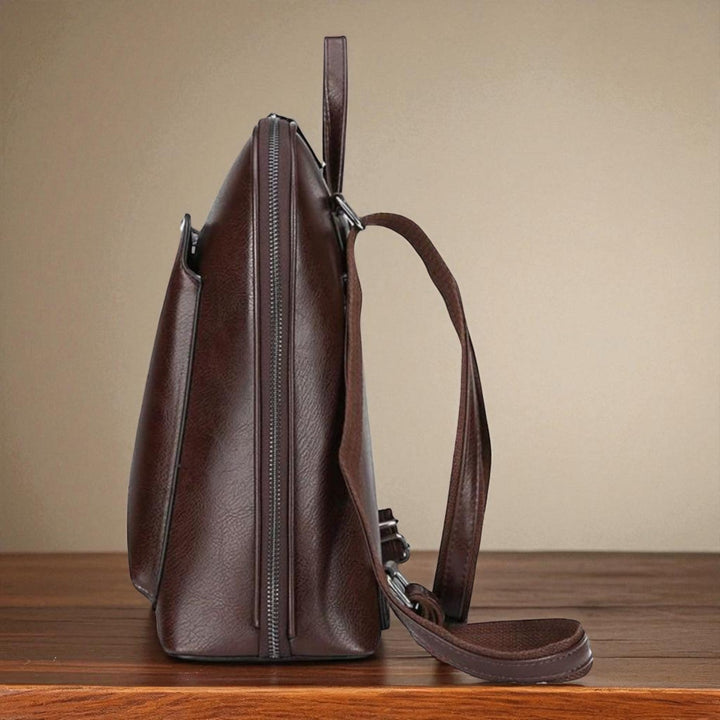 Klasyczny plecak z podwójnym zamkiem błyskawicznym – elegancki design