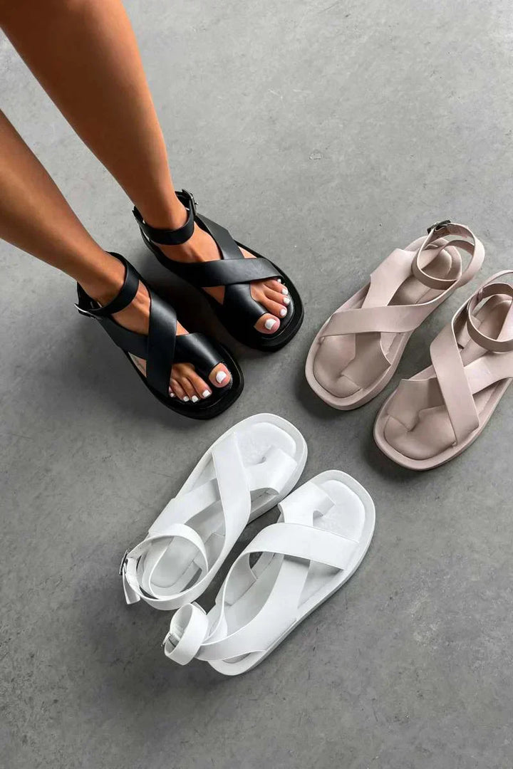 Eleganckie i Casual Sandali Petra