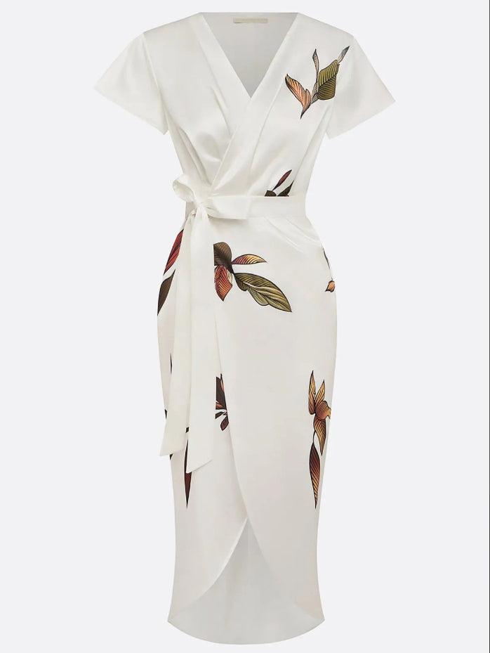 Inaya | Elegancka Sukienka Kopertowa