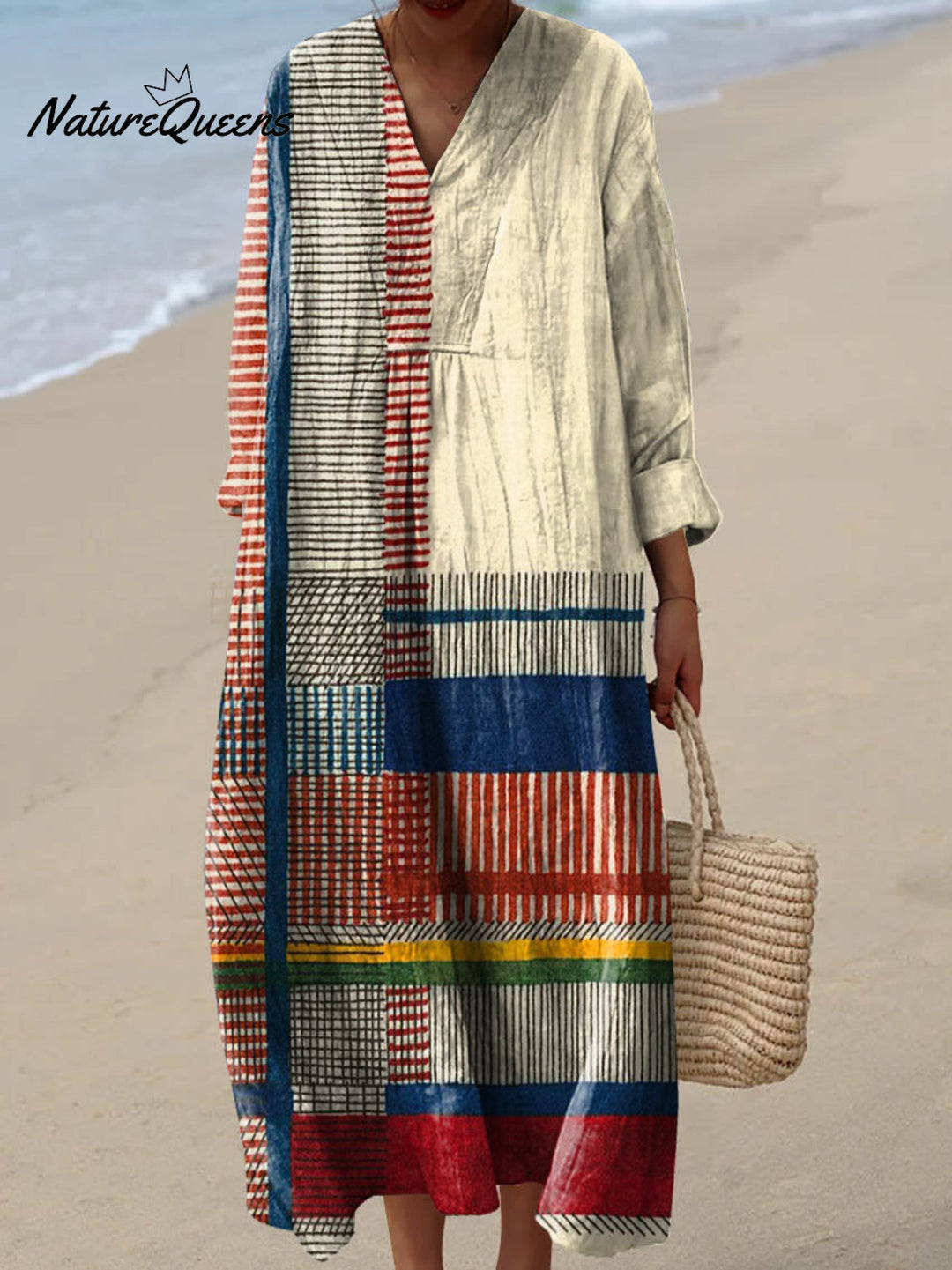 Rivka - Sukienka Patchwork