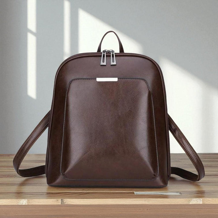 Klasyczny plecak z podwójnym zamkiem błyskawicznym – elegancki design