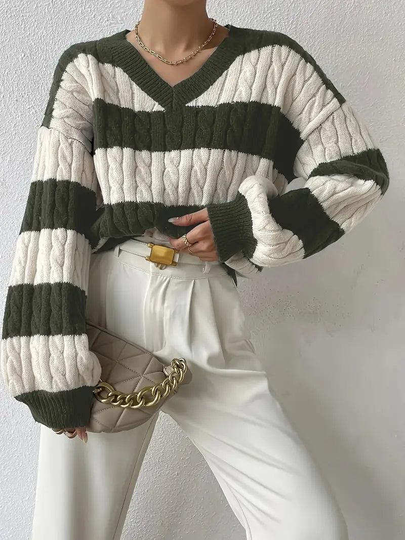 Damski sweter z odkrytymi ramionami – miękki, elegancki, wiele kolorów