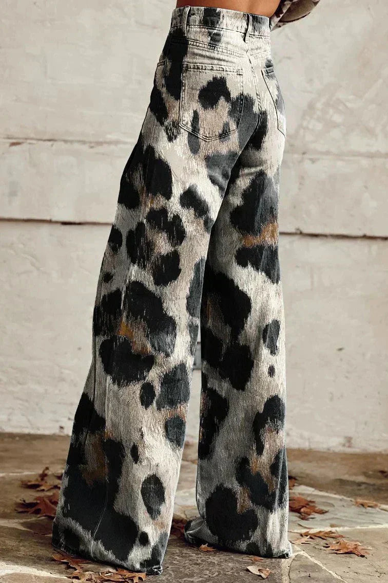 Cheetah - Bohemian Eleganckie Spodnie