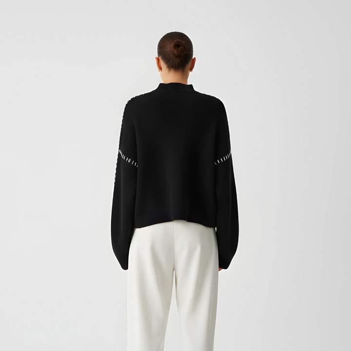 Sweter Damski | Luźny Przewiewny Krój