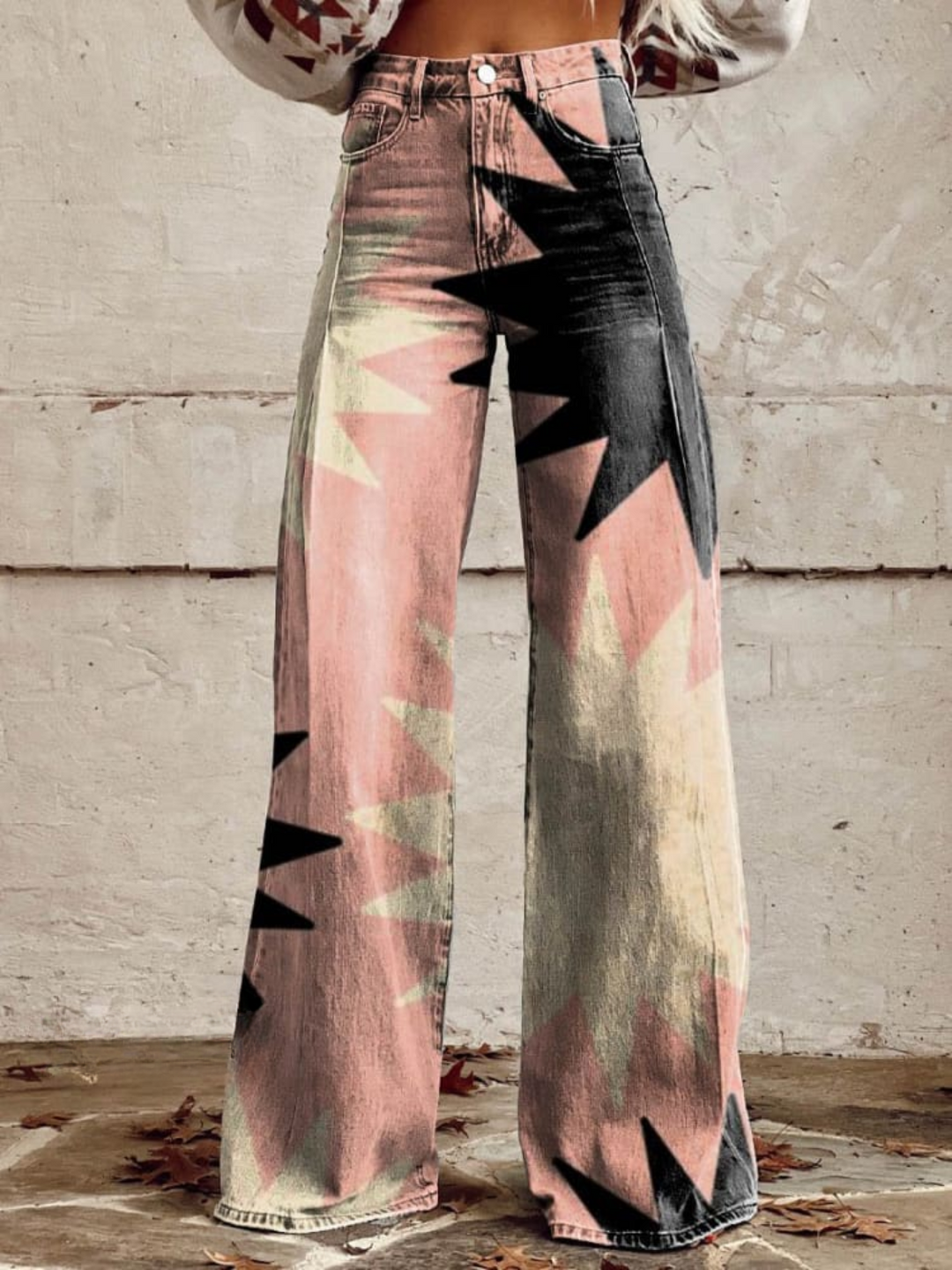 Élodie - Eleganckie Boho Spodnie