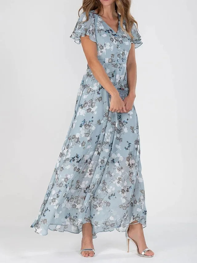 Aurelia | Glamourystyczna sukienka, która zakrywa brzuch