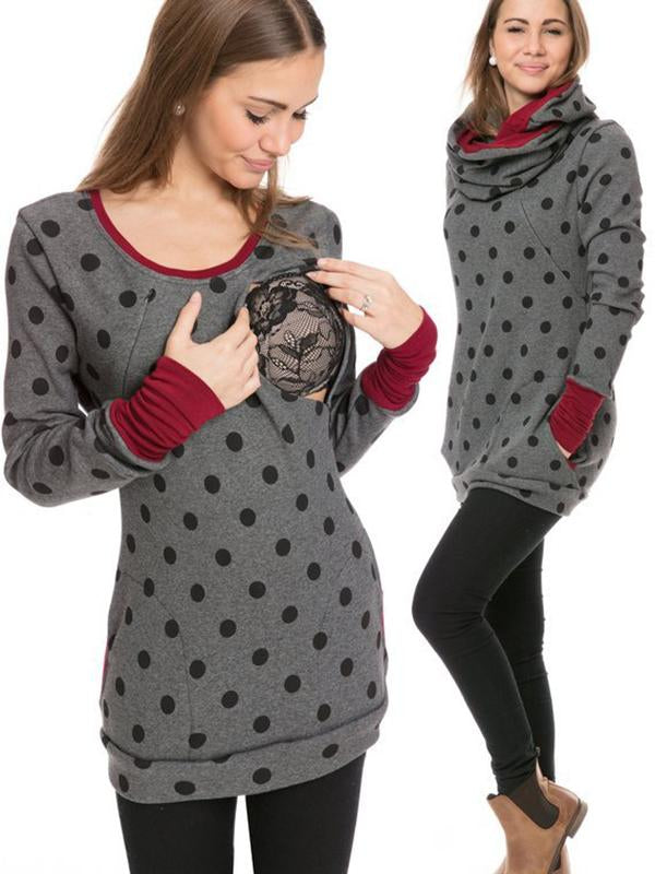 Kobiety Bluza Do Karmienia | Długi Rękaw