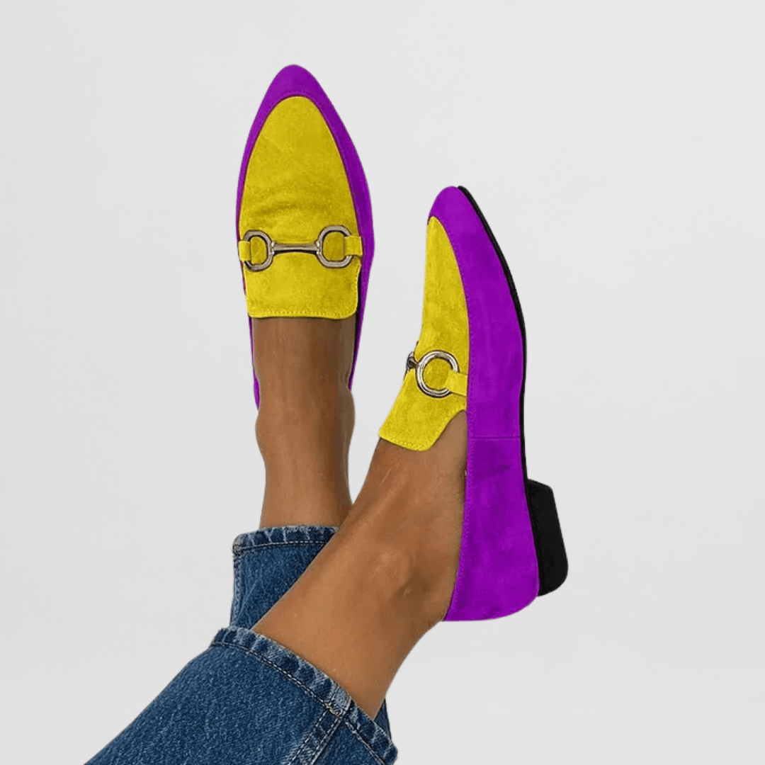 Ginevra | Kolorowe mokasyny boho