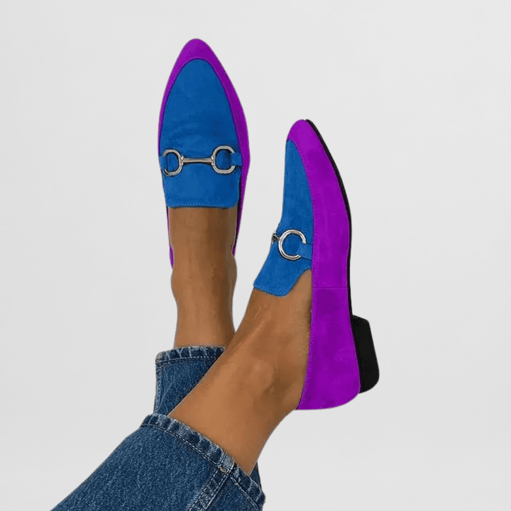 Ginevra | Kolorowe mokasyny boho