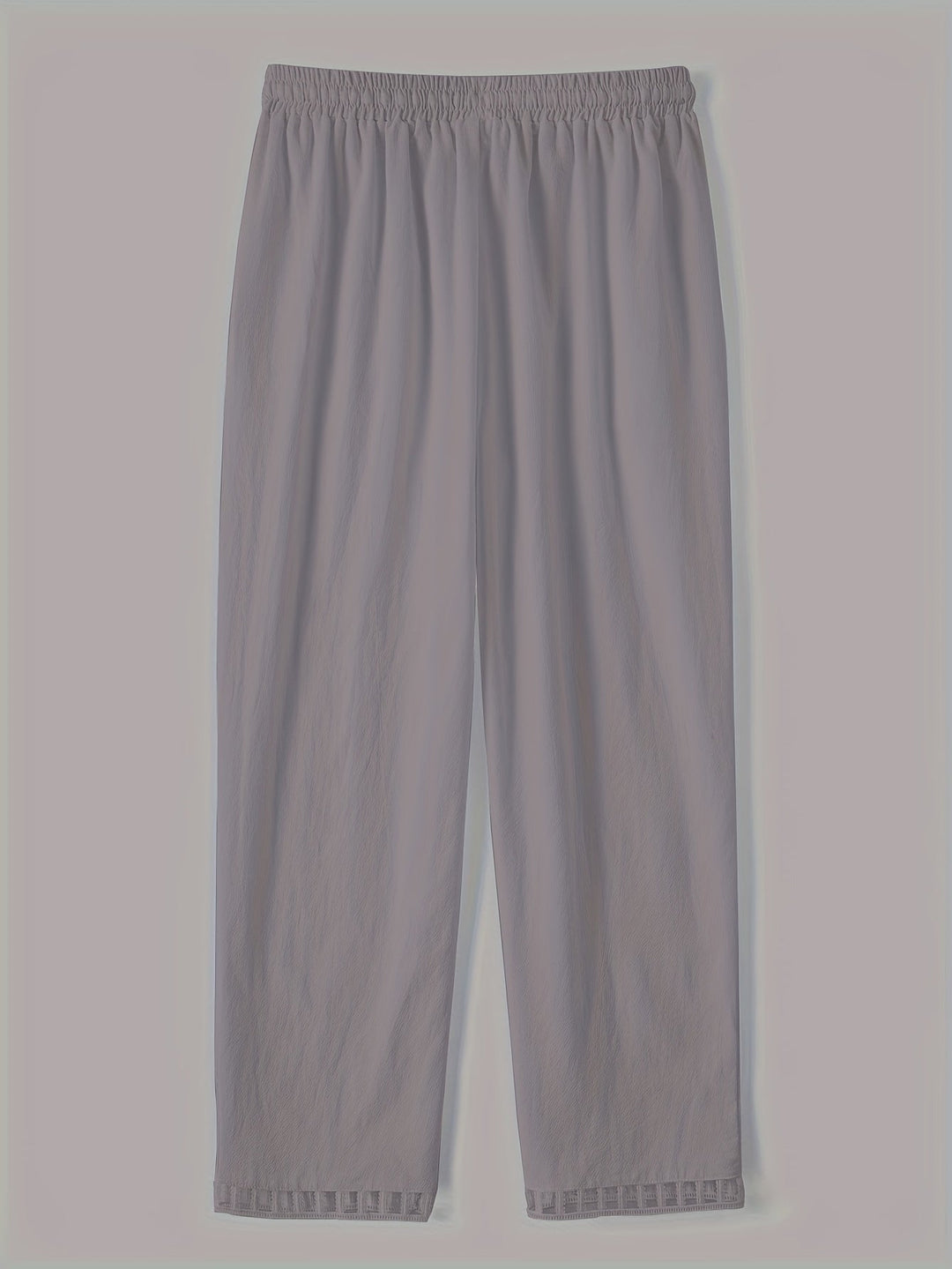 Wren – Spodnie Cropped Relax z Kontrastowymi Detalami