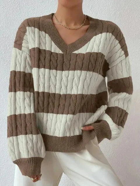 Damski sweter z odkrytymi ramionami – miękki, elegancki, wiele kolorów