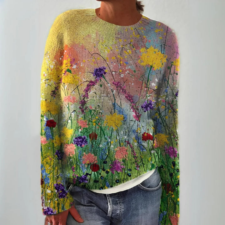 Karolina – Sweter Dziany Skandynawski