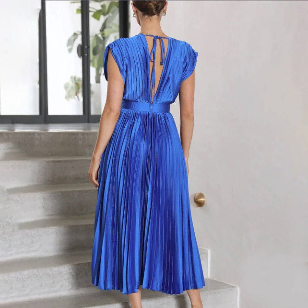 Marni™ | Ponadczasowa plisowana sukienka midi