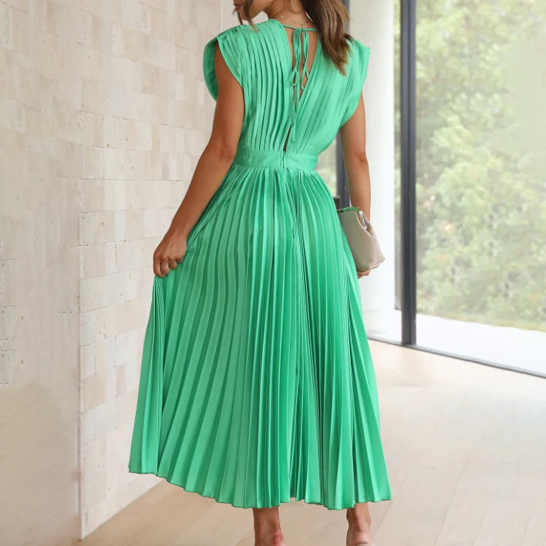 Marni™ | Ponadczasowa plisowana sukienka midi