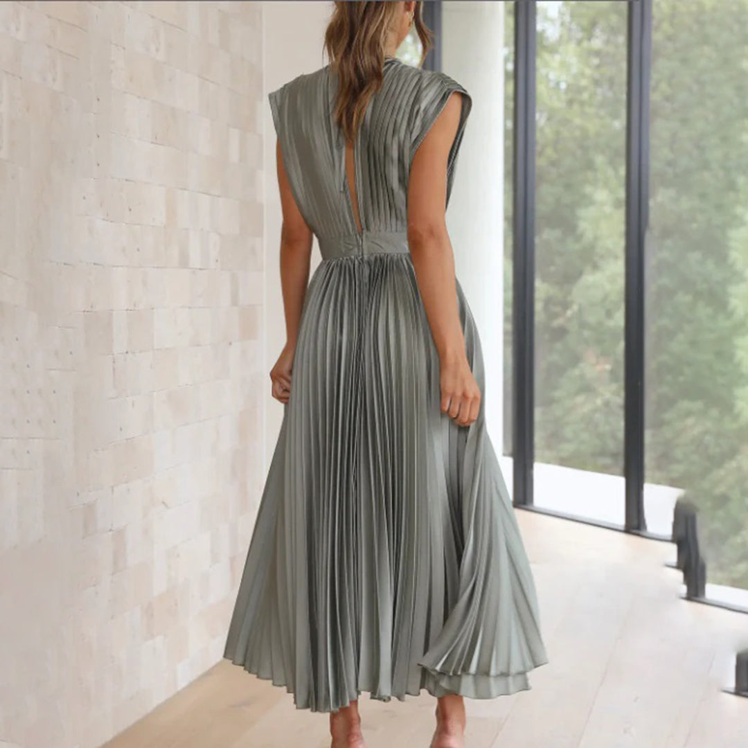 Marni™ | Ponadczasowa plisowana sukienka midi