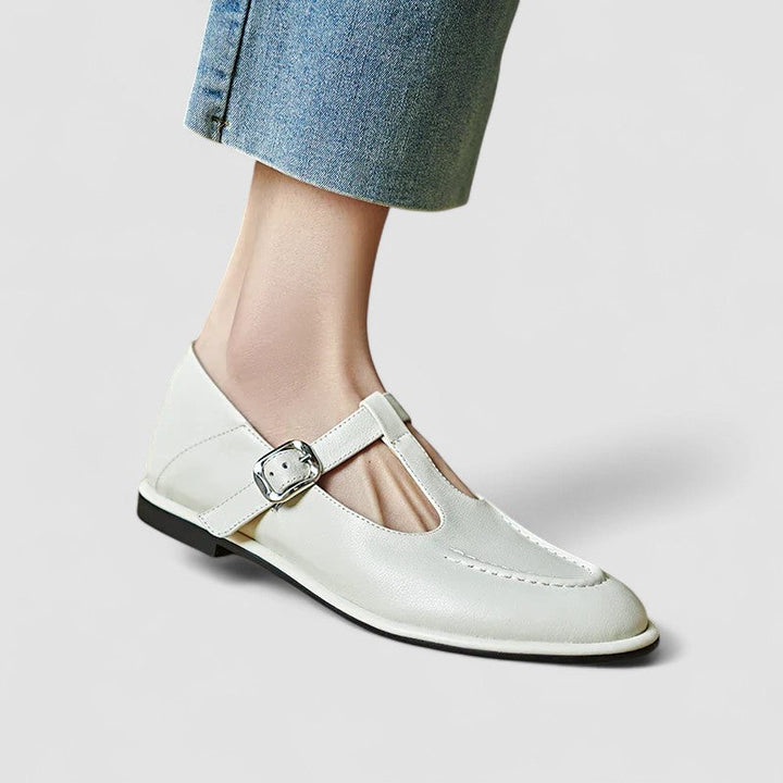 Camila – Ortopedyczne buty Mary Jane z niskim obcasem