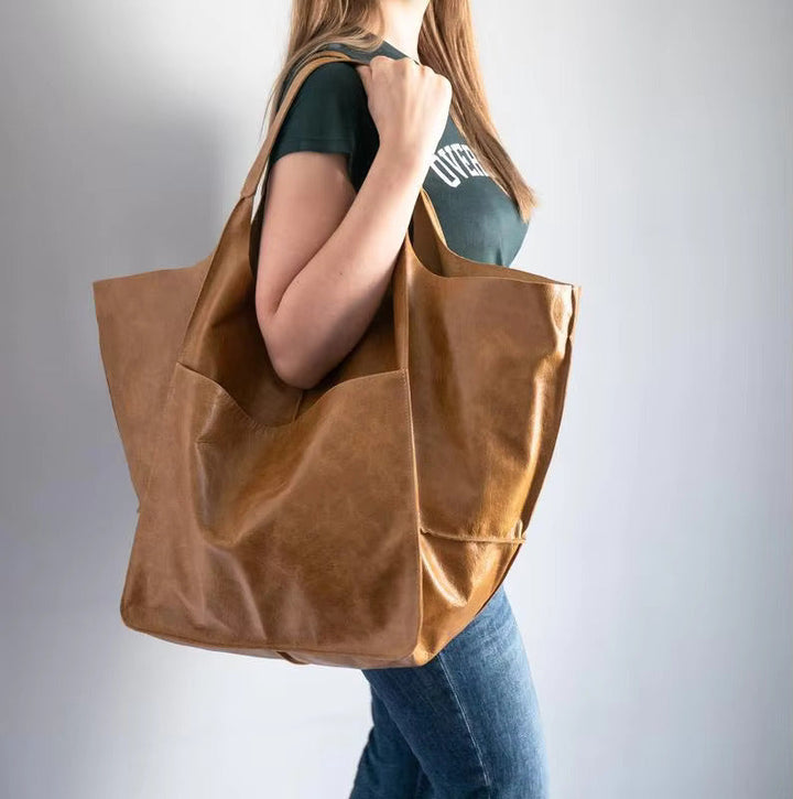 Laura - Vintage Skórzana Torebka