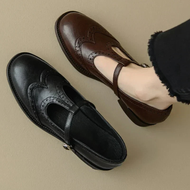 Sarah™ | Eleganckie Mary Jane z paskiem T