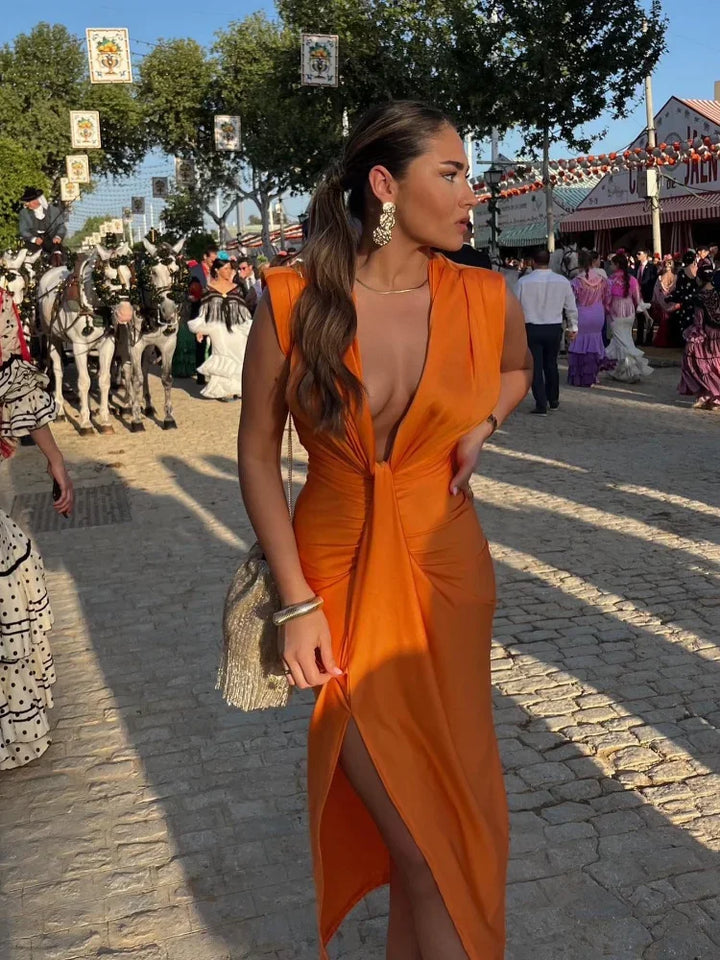 Lily | Elegancka Sukienka Plisowana