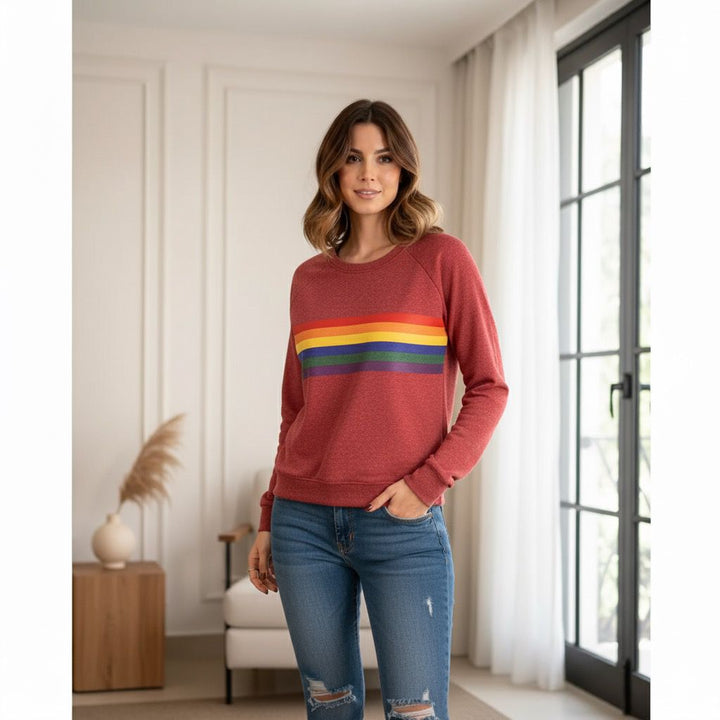 Stylowy Sweter Damski | Długi Rękaw Pulower