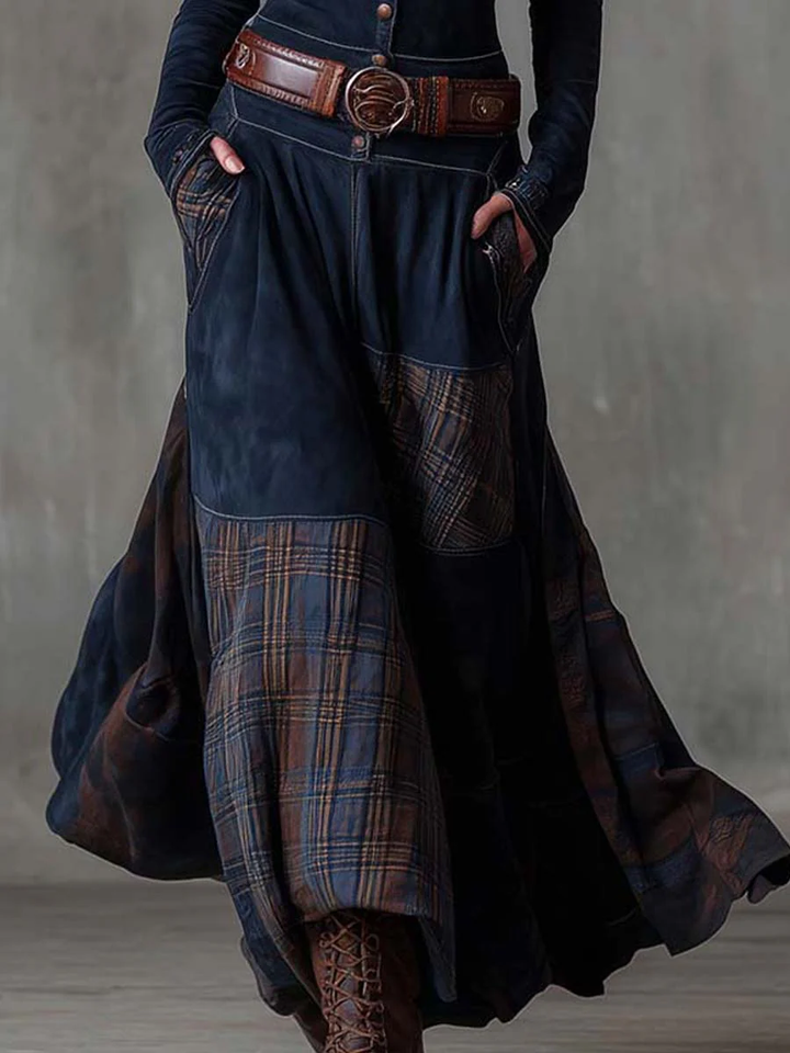 Michelle | Suede Dress with Belt
