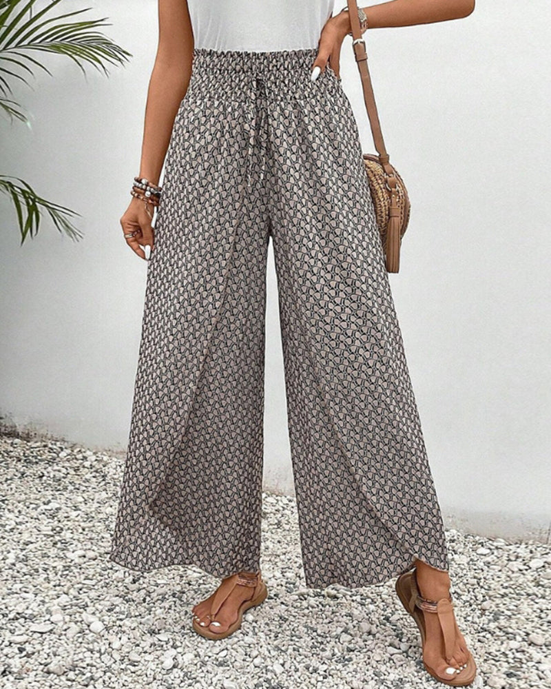 LUNARA™ - SPODNIE Z SZEROKĄ NOGAWKĄ DLA KOBIET