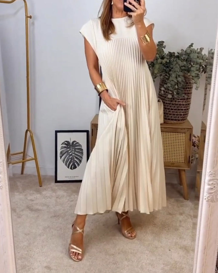 Roksana – Elegancka Sukienka Plisowana