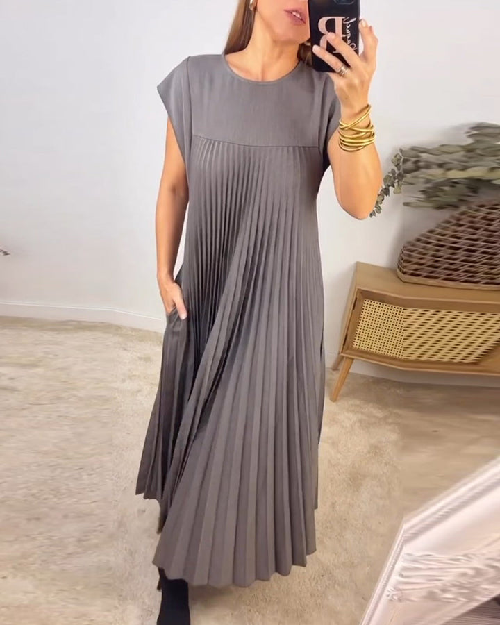 Roksana – Elegancka Sukienka Plisowana