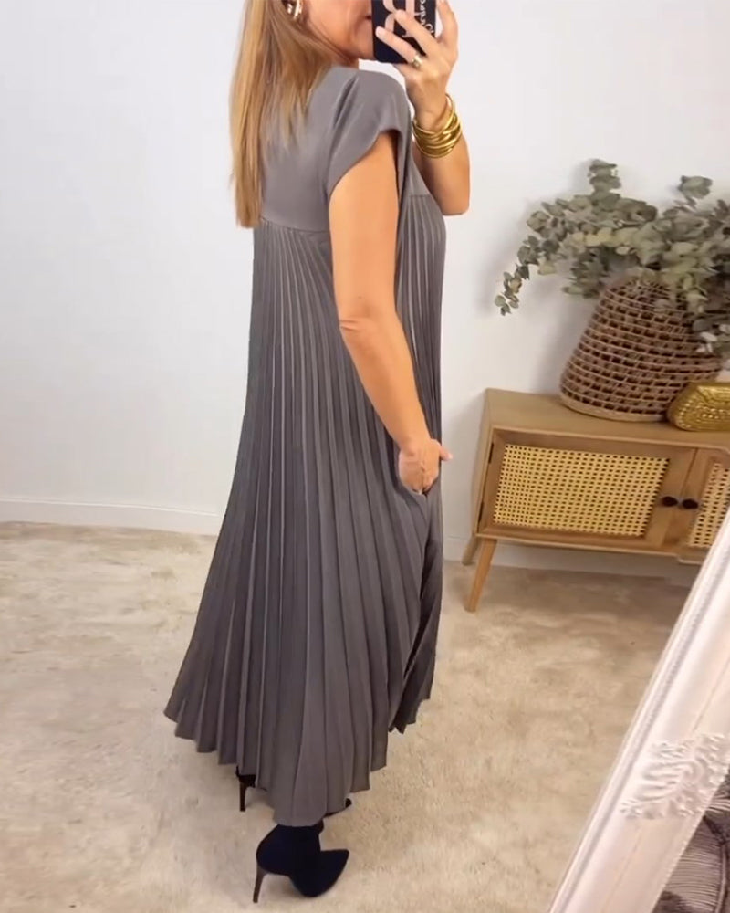 Roksana – Elegancka Sukienka Plisowana