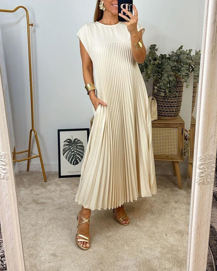 Roksana – Elegancka Sukienka Plisowana