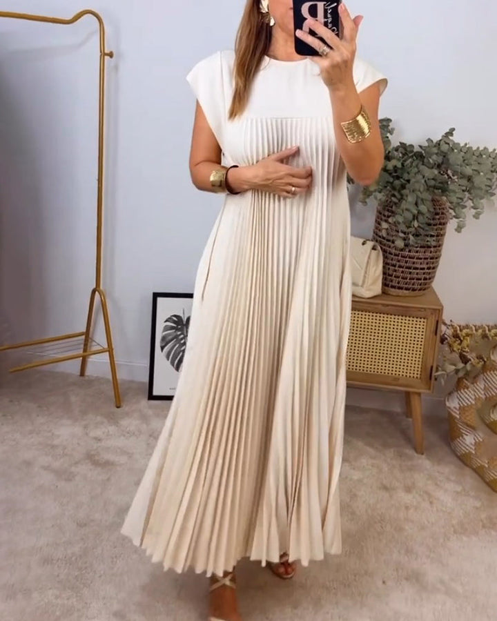 Roksana – Elegancka Sukienka Plisowana