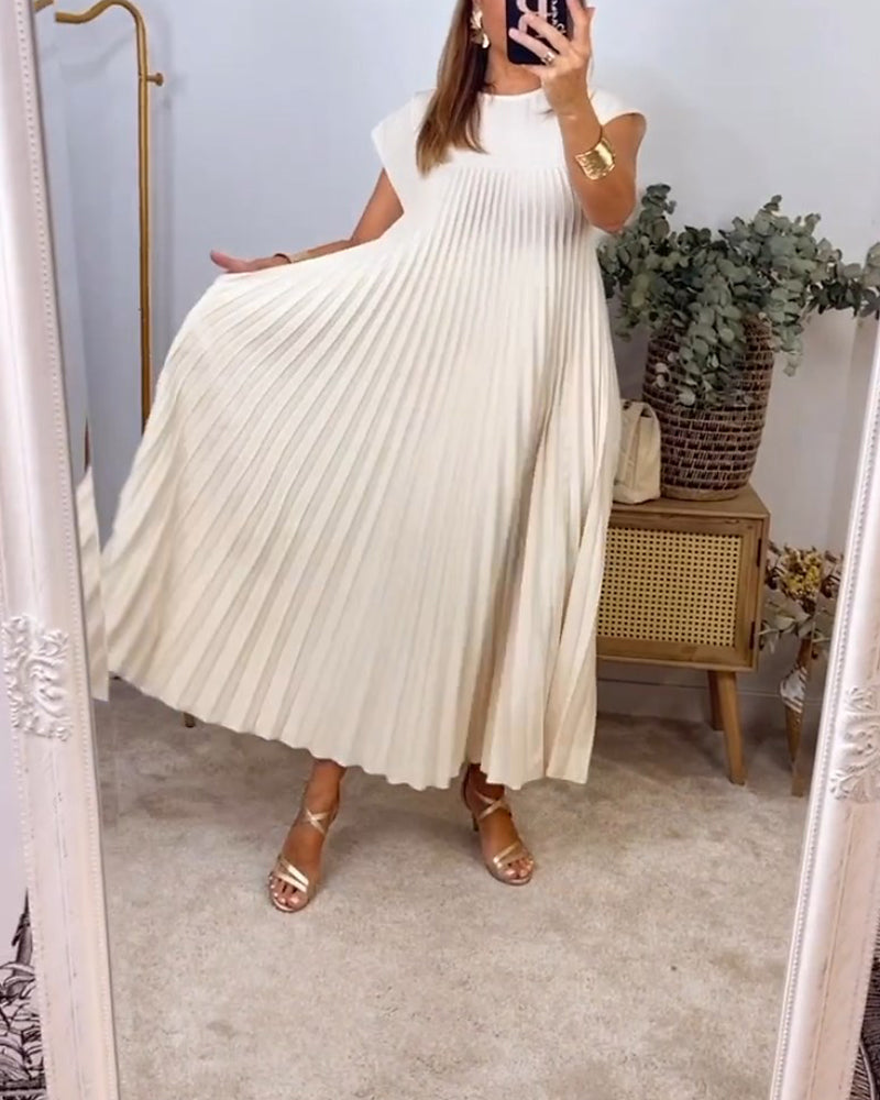 Roksana – Elegancka Sukienka Plisowana