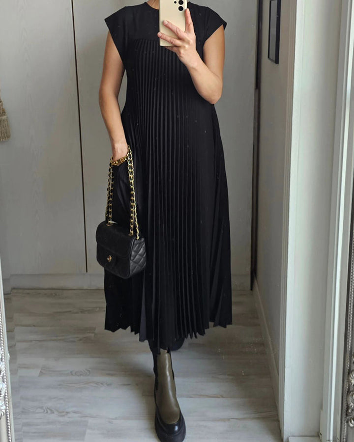 Roksana – Elegancka Sukienka Plisowana