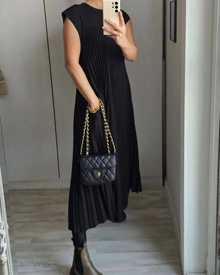 Roksana – Elegancka Sukienka Plisowana